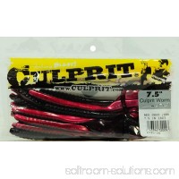 Culprit 7-1/2" Original Worms, 18pk, Red Shad / Green Flake   005139428